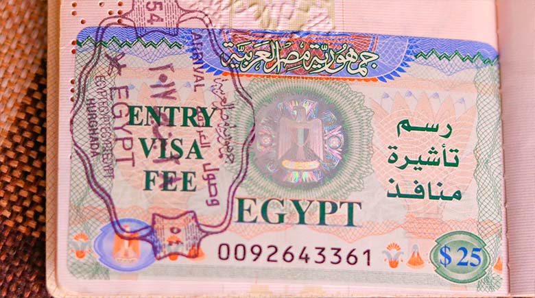 Схема электронного оформления виз стартовала в Египте