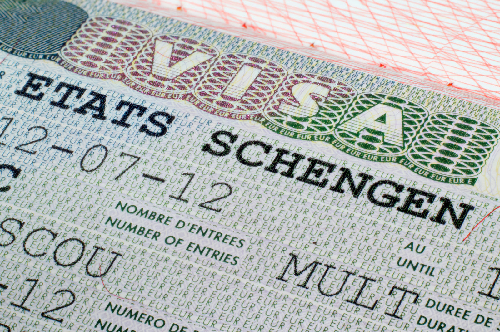 Подделки шенгенских виз требуют очередной смены дизайна